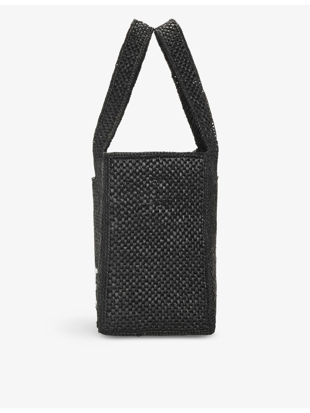 Loewe x Paula's Ibiza medium logo-print raffia-blend top-handle bag - 5