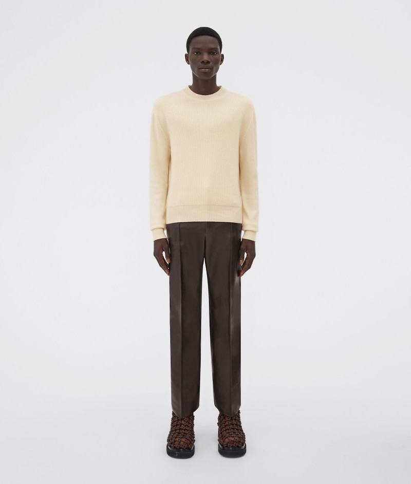 medium weight compact cashmere jumper 1