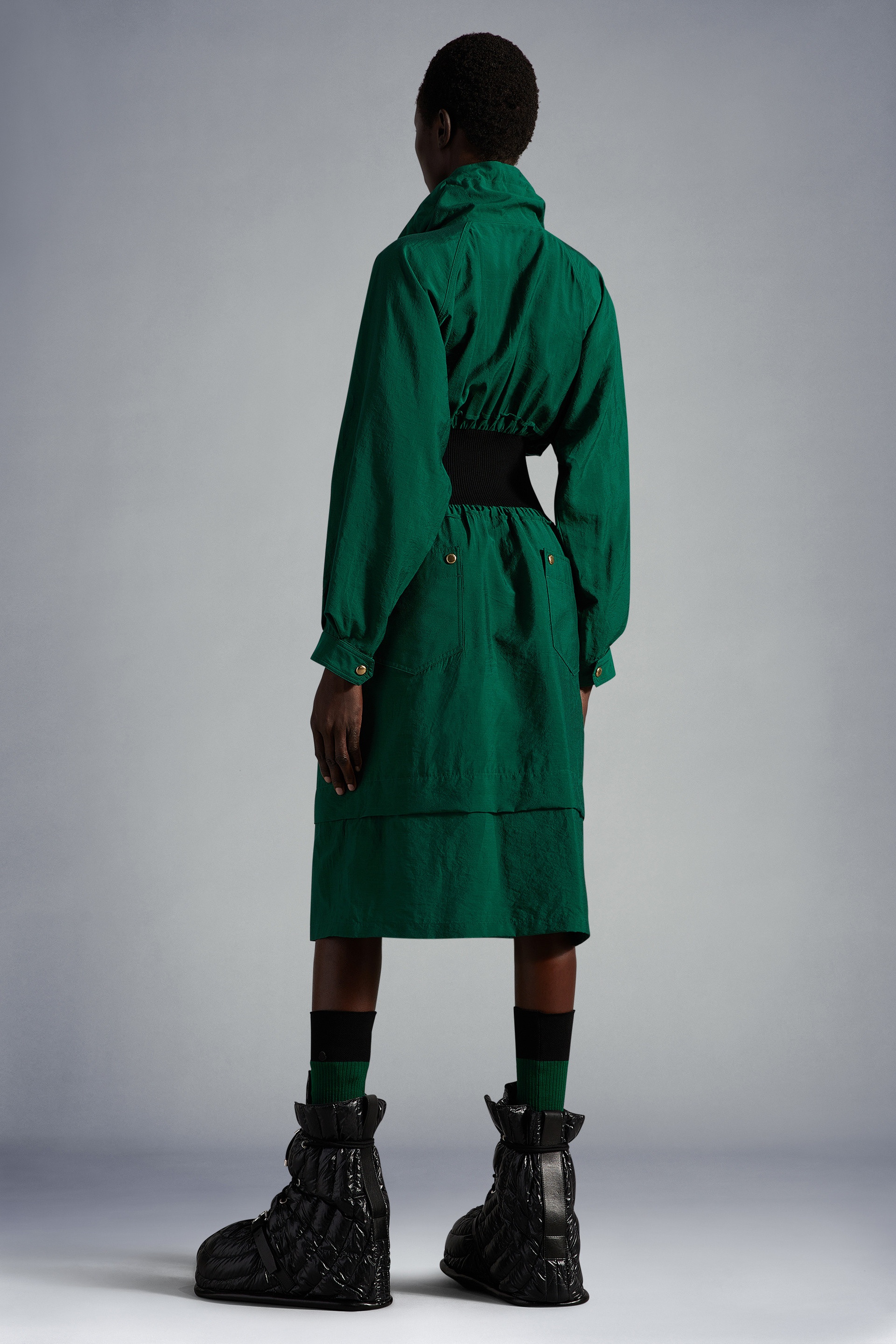 Viscose Shirt Dress - 4