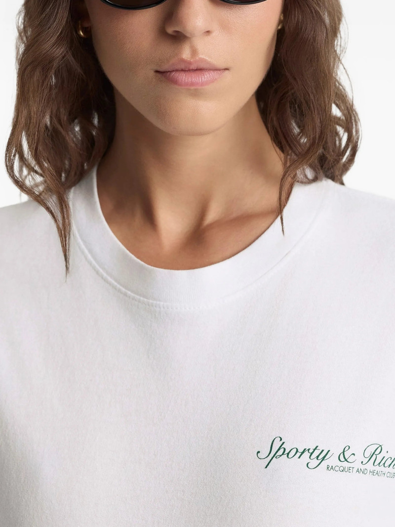 Sporty & Rich Graphic T-shirt 4
