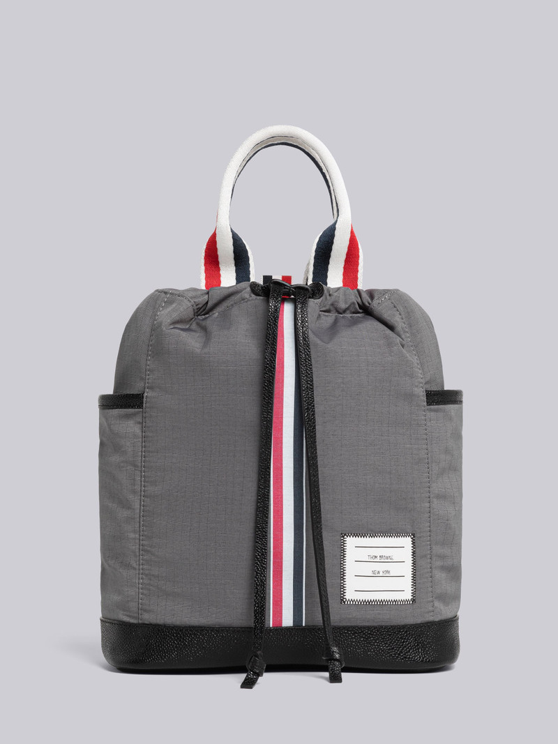 Ripstop Stripe Mini Tote Backpack 1