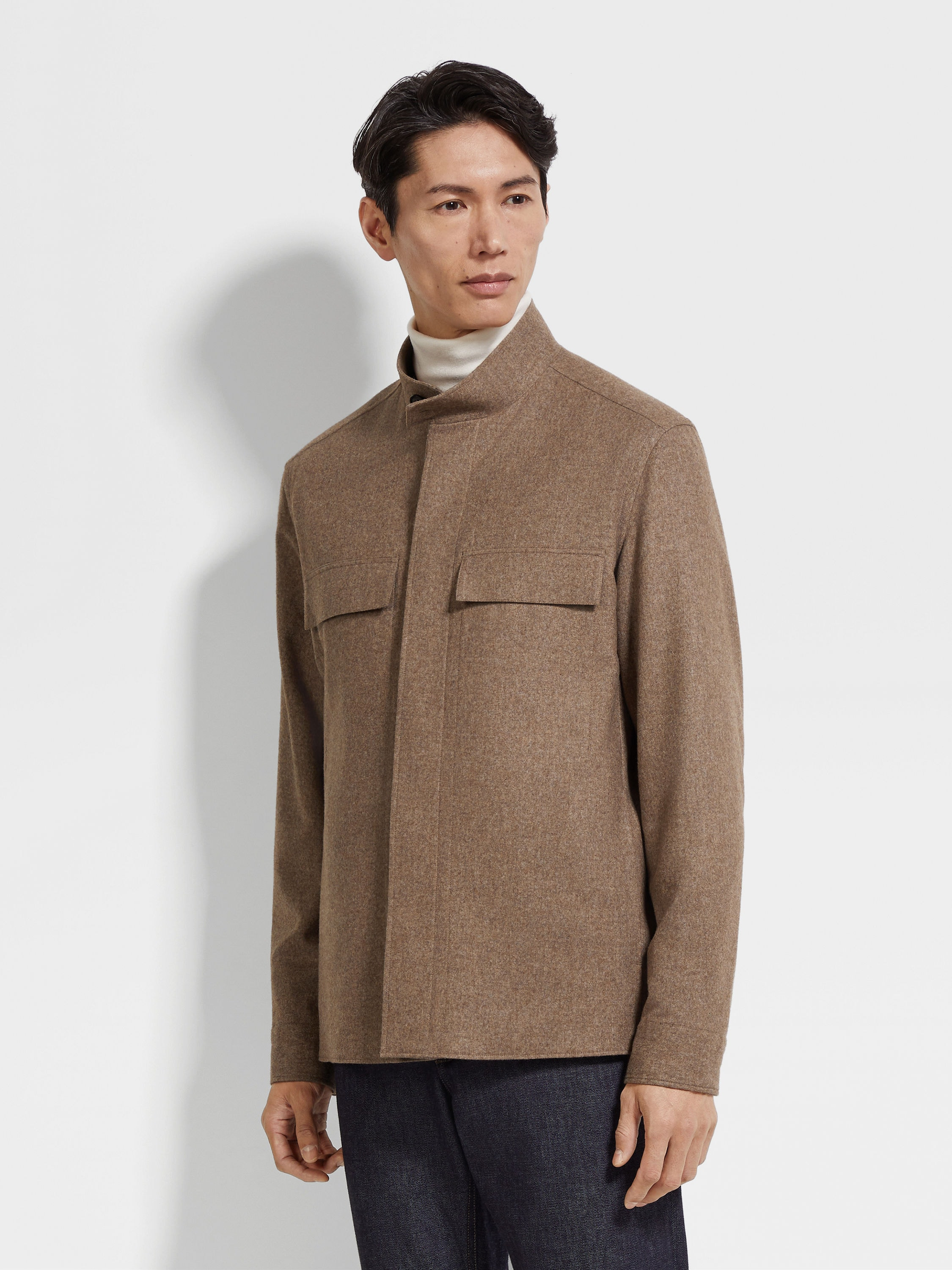 OASI CASHMERE OVERSHIRT - 4
