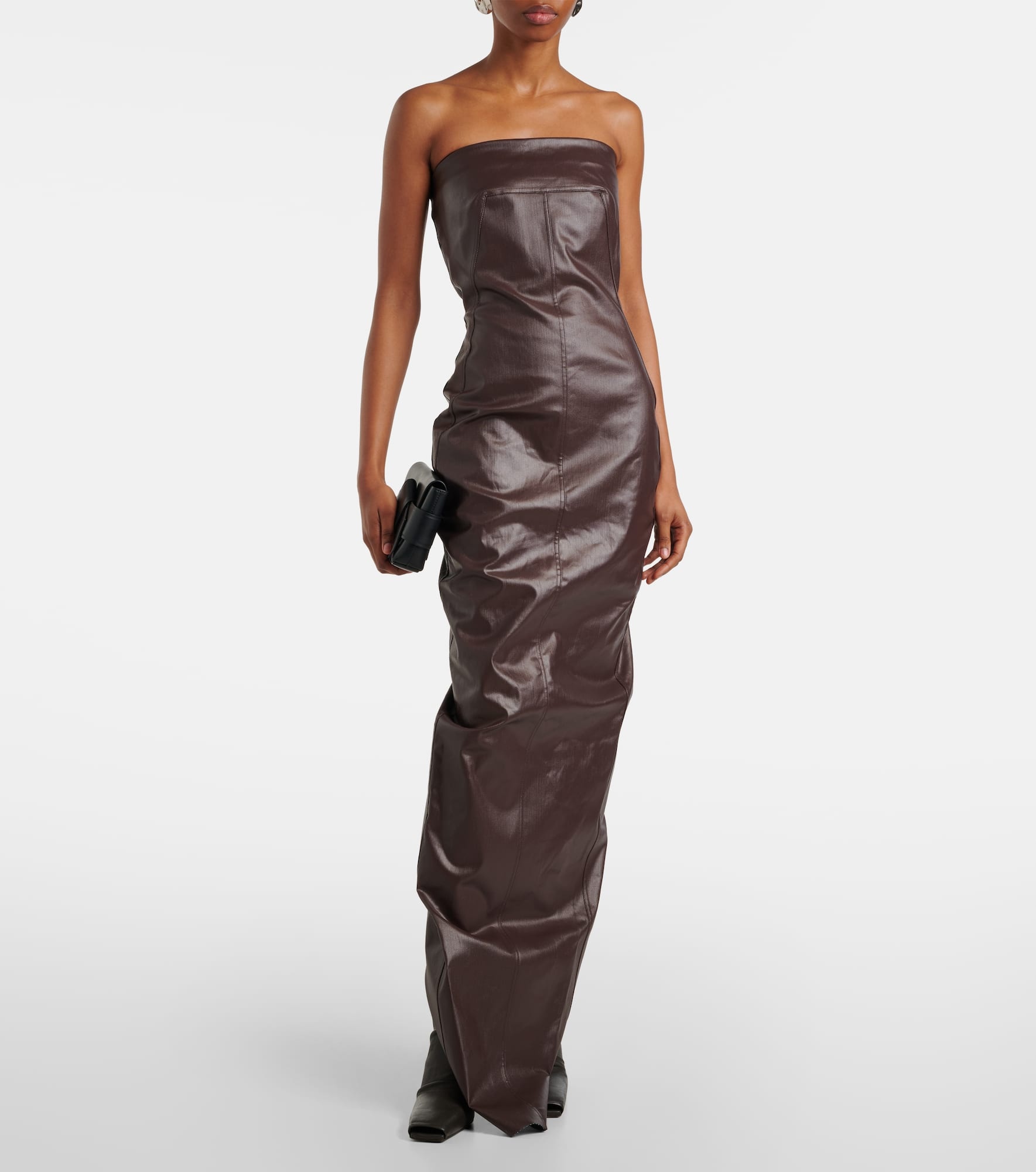 Denim bustier gown - 2
