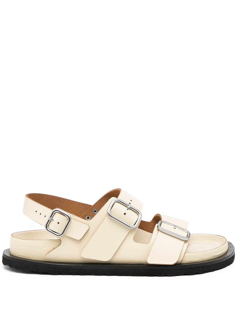 buckled-strap sandals - 1