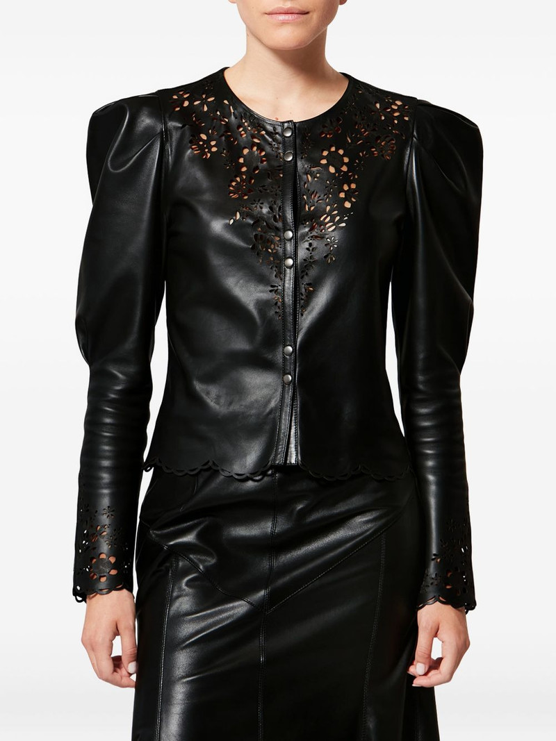 Nerida floral-cutout shirt 3