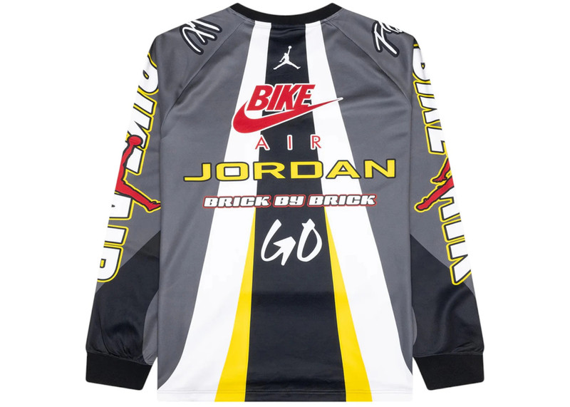 Jordan Jordan x Nigel Sylvester BMX Jersey Iron Grey outlook