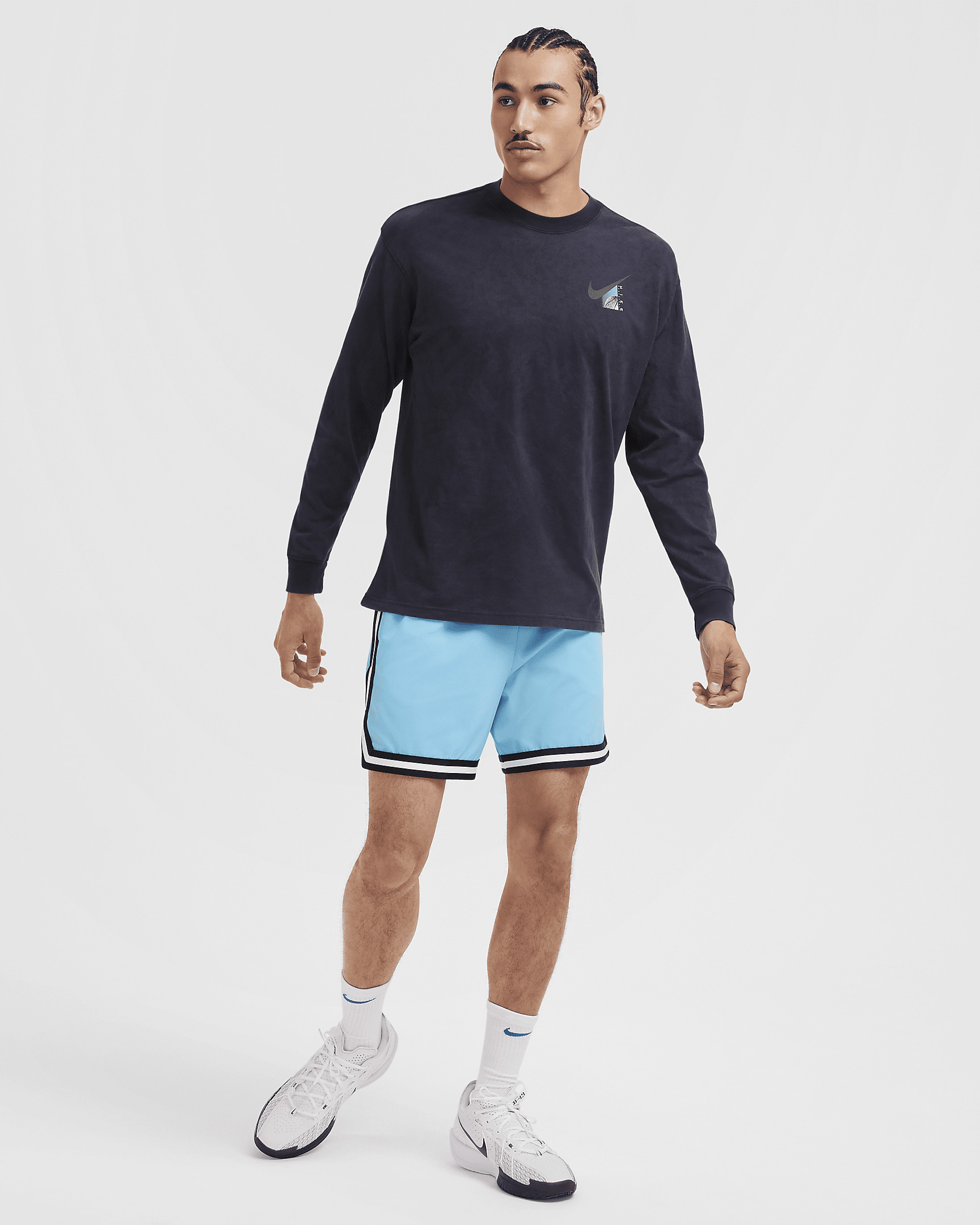 Nike Men's Max90 Long-Sleeve Basketball T-Shirt - 6