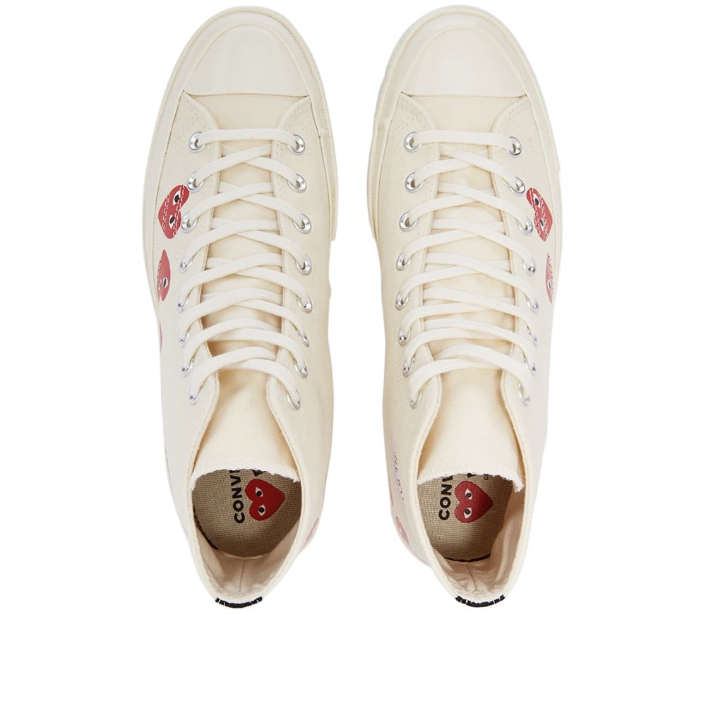 Comme des Garcons Play x Converse Chuck Taylor Multi Heart 1970s Hi - 5