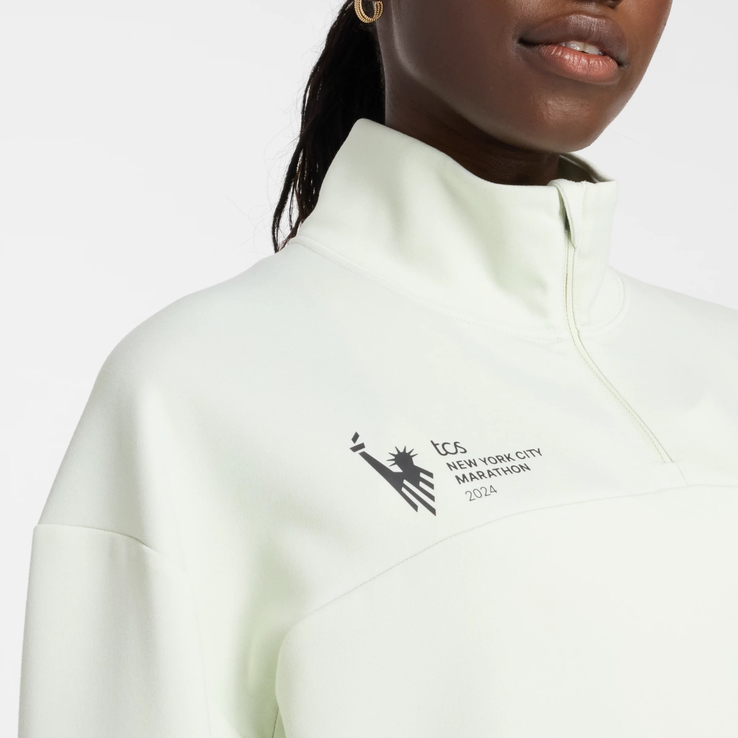 NYC Marathon Oversized Quarter Zip - 5