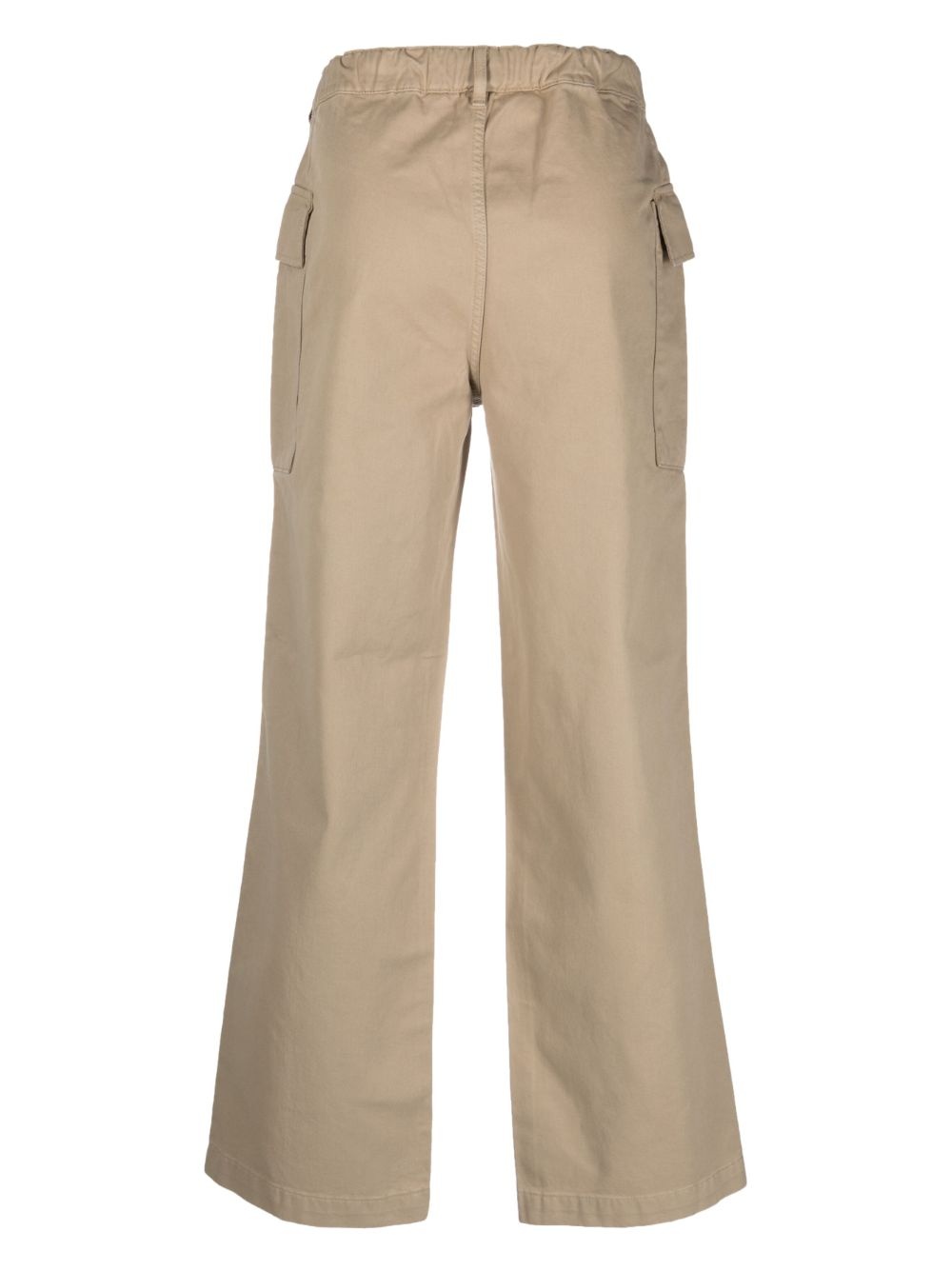 straight-leg cropped trousers - 2