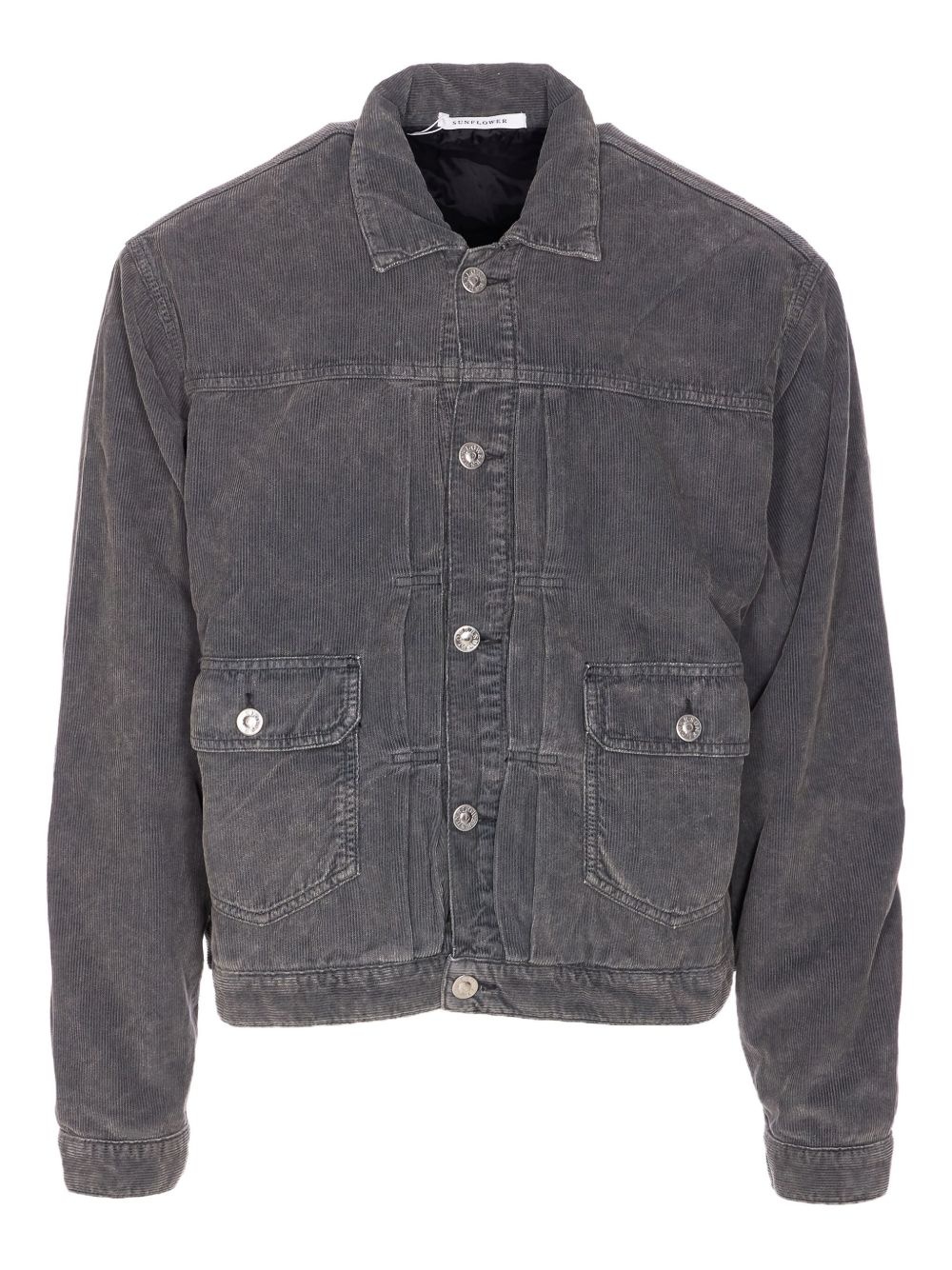 button-fastening jacket - 1