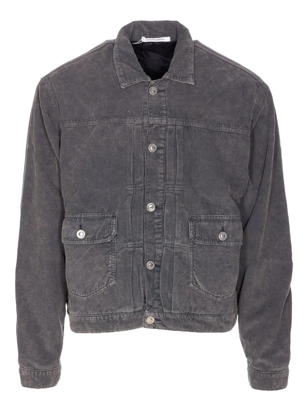 button-fastening jacket - 1