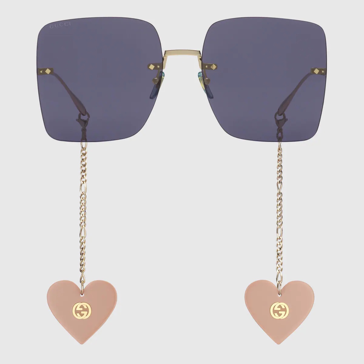 Oversized square-frame sunglasses - 1