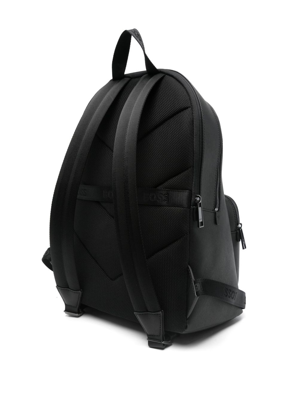 monogram-patterned backpack - 3