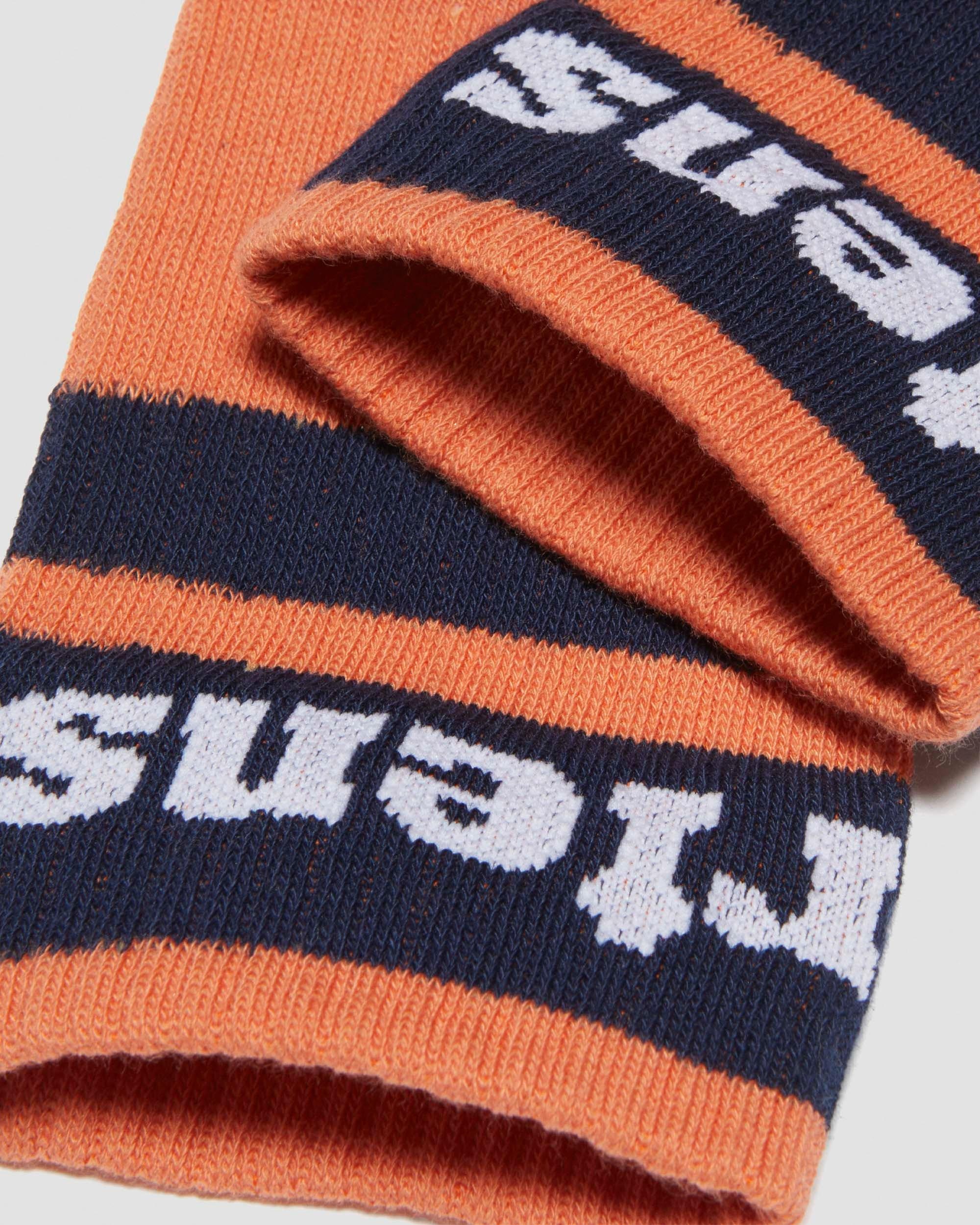 Athletic Logo Organic Cotton Blend Socks - 4