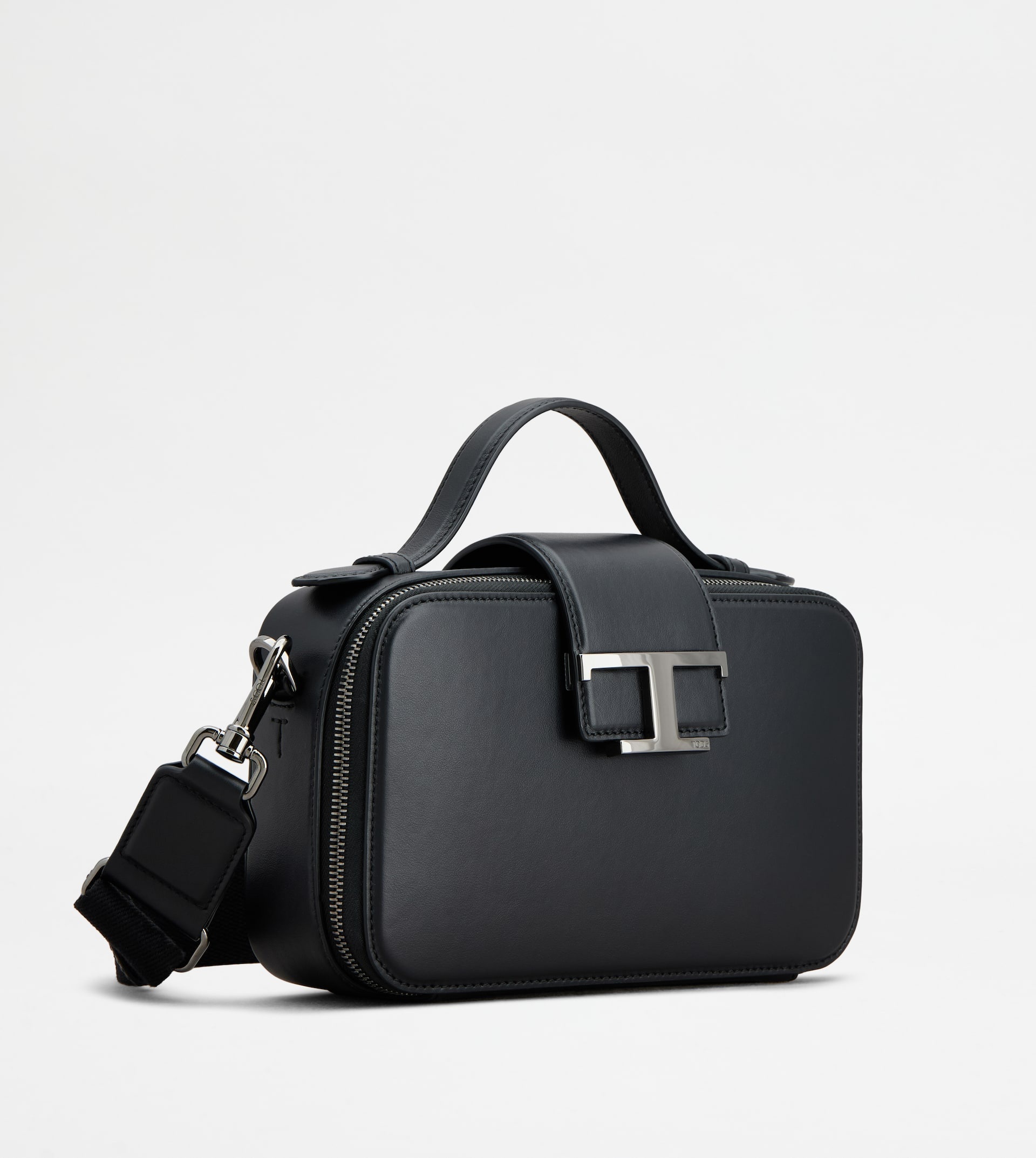 CAMERA BAG IN LEATHER MINI - BLACK - 2
