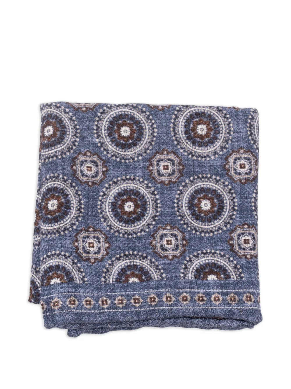 geometric-print pocket square - 1