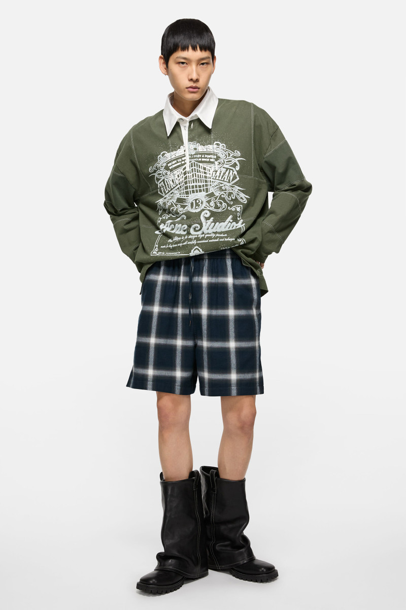 Acne Studios Logo t-shirt - Vintage green outlook