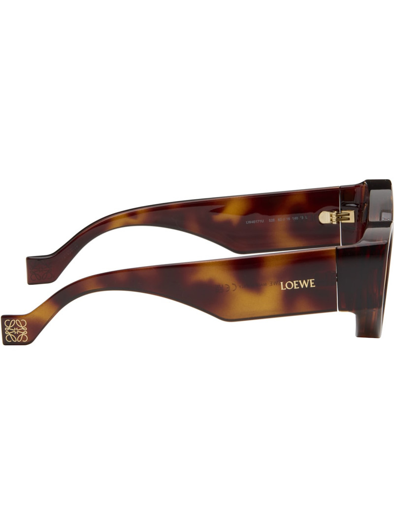 Loewe Brown Paula's Ibiza Goggle Cat-Eye Sunglasses outlook