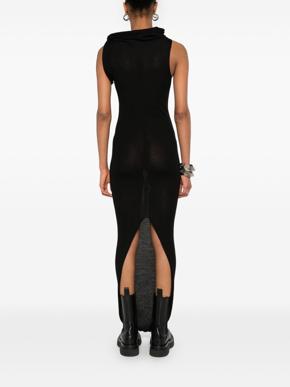 banded maxi dress - 4