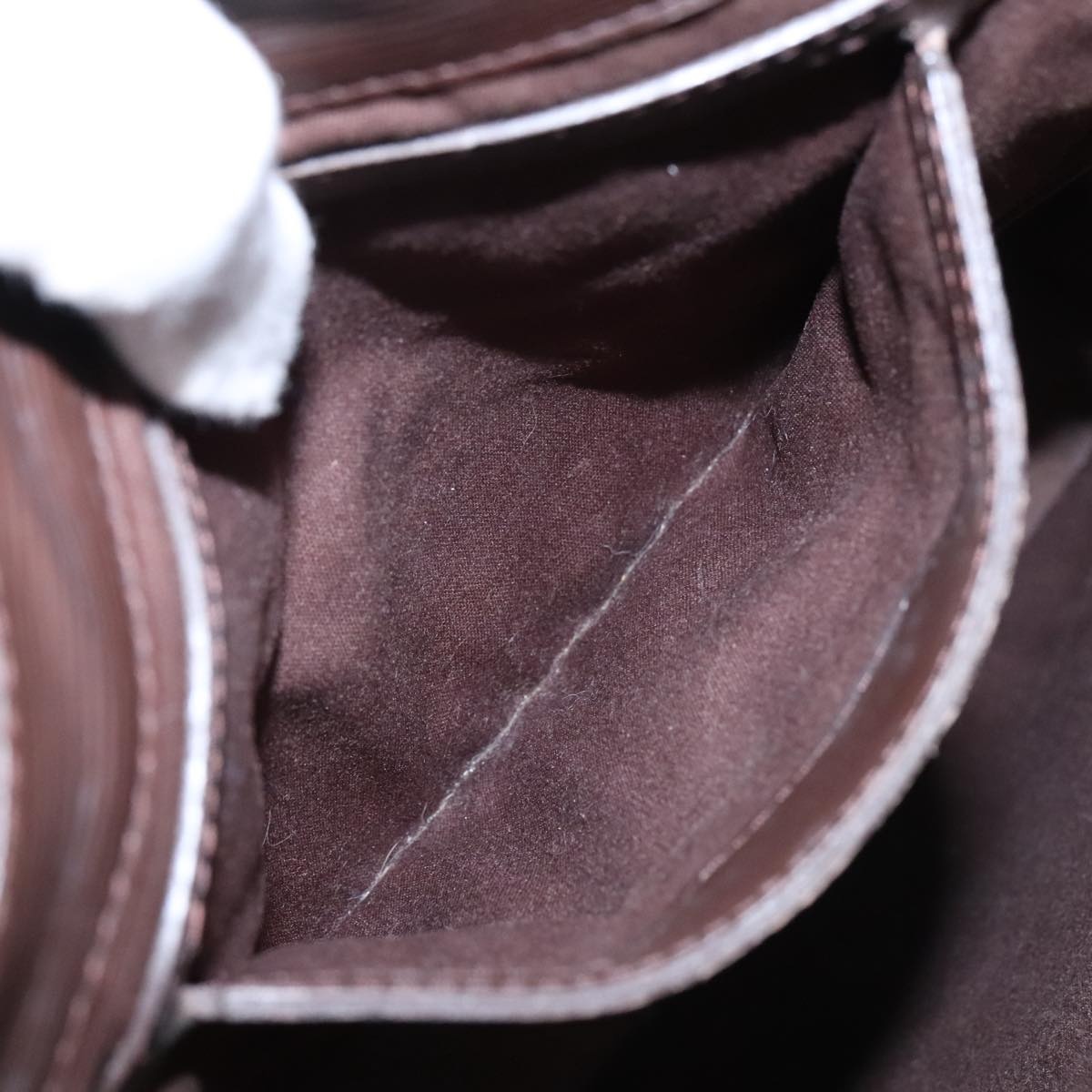 LOUIS VUITTON Epi Sac Plat Hand Bag Mocha Brown M5908d M5908d - 11