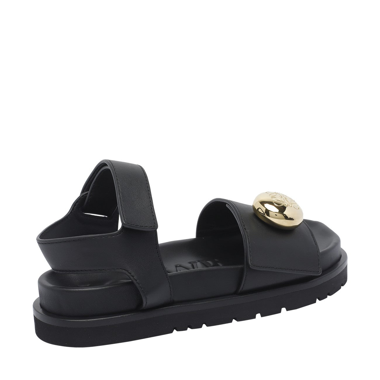 Loewe Women Pebble Sandals With Fussbett Sole - 4