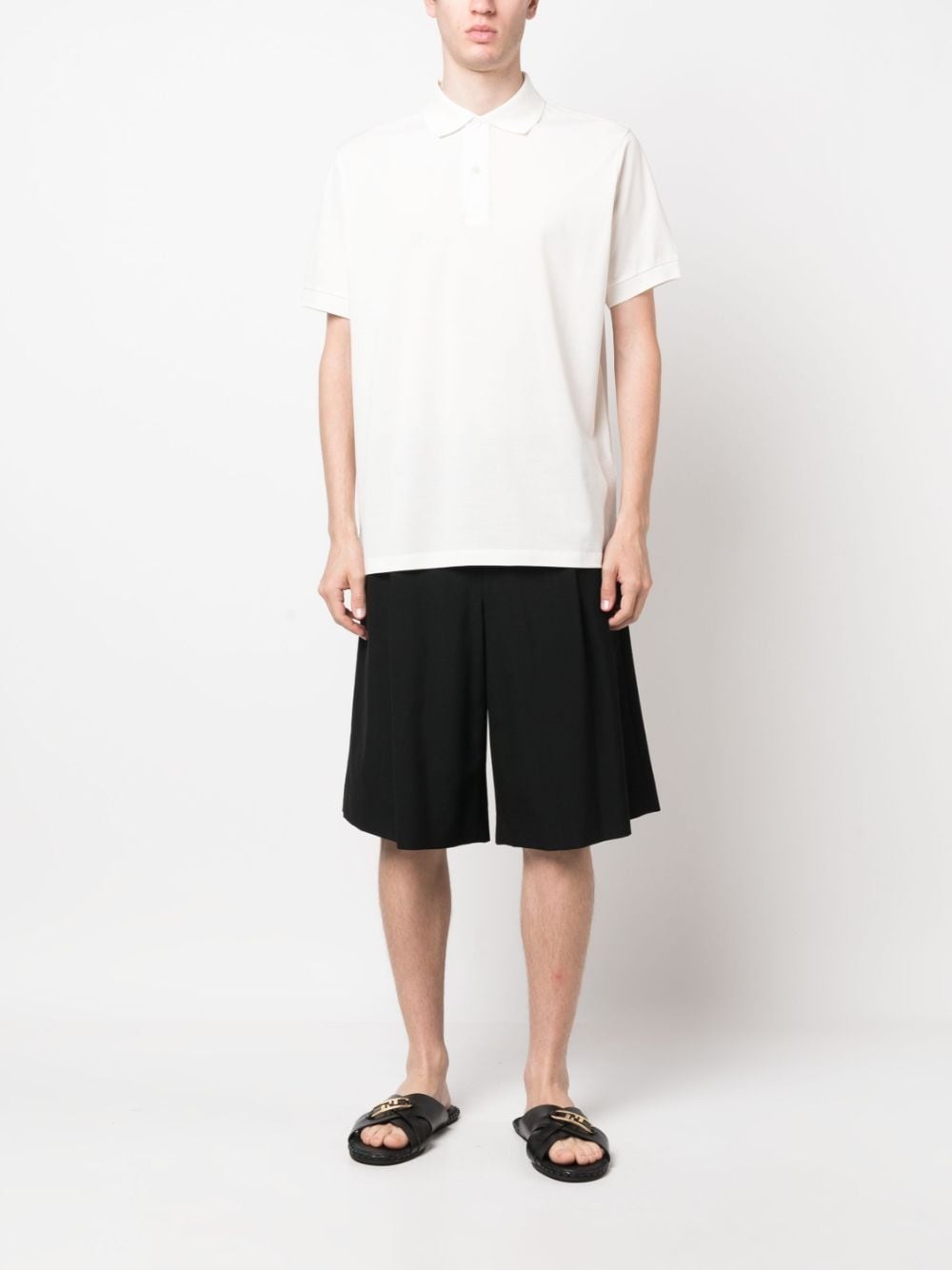 cotton polo shirt - 2
