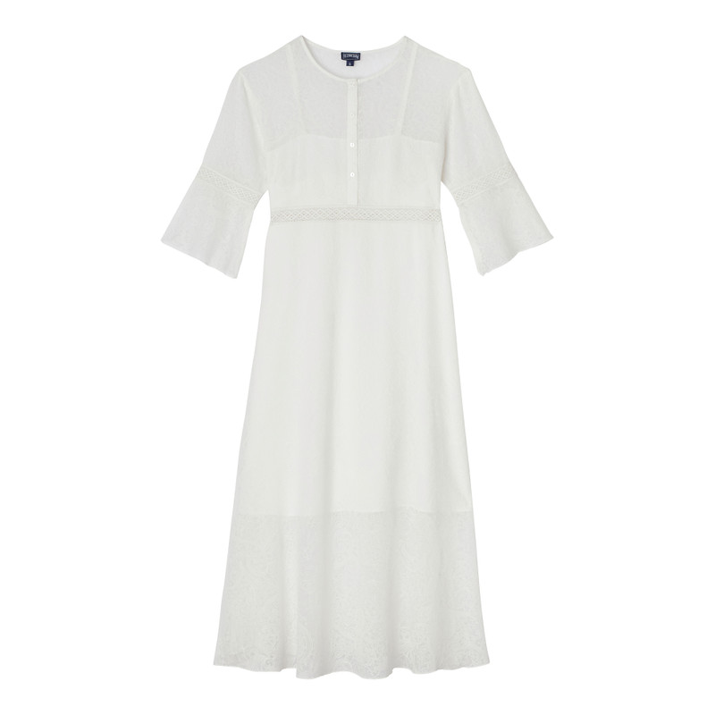 Women Silk Paisley Long Dress 1