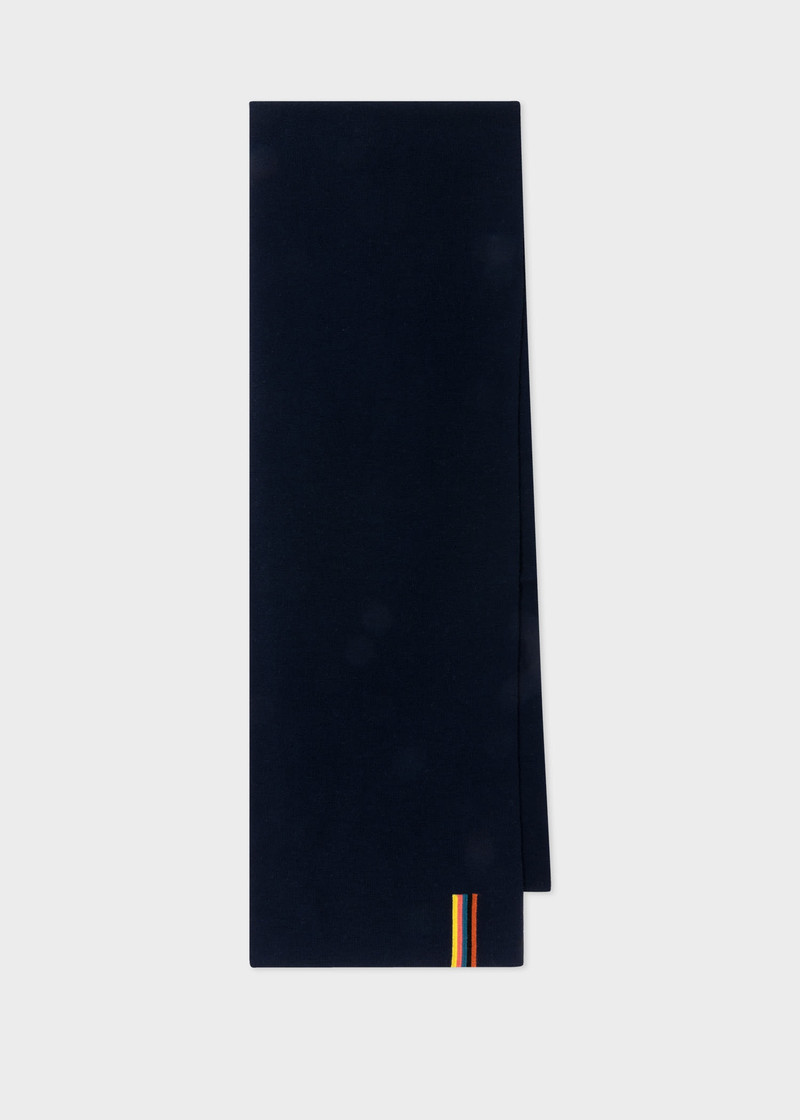Paul Smith 'Artist Stripe' Trim Beanie Hat, Gloves & Scarf Gift Set outlook