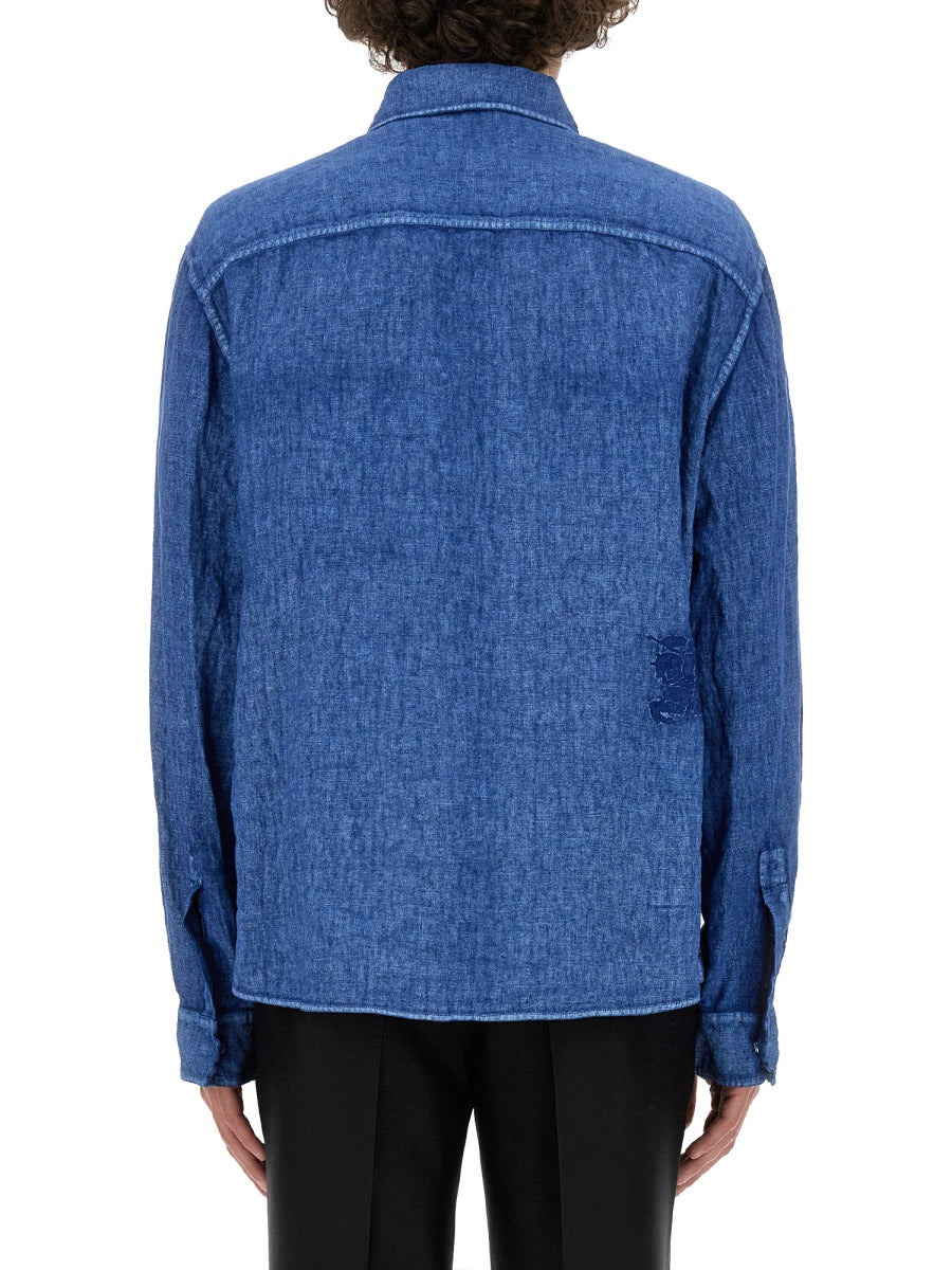 Burberry Men Linen Shirt - 3