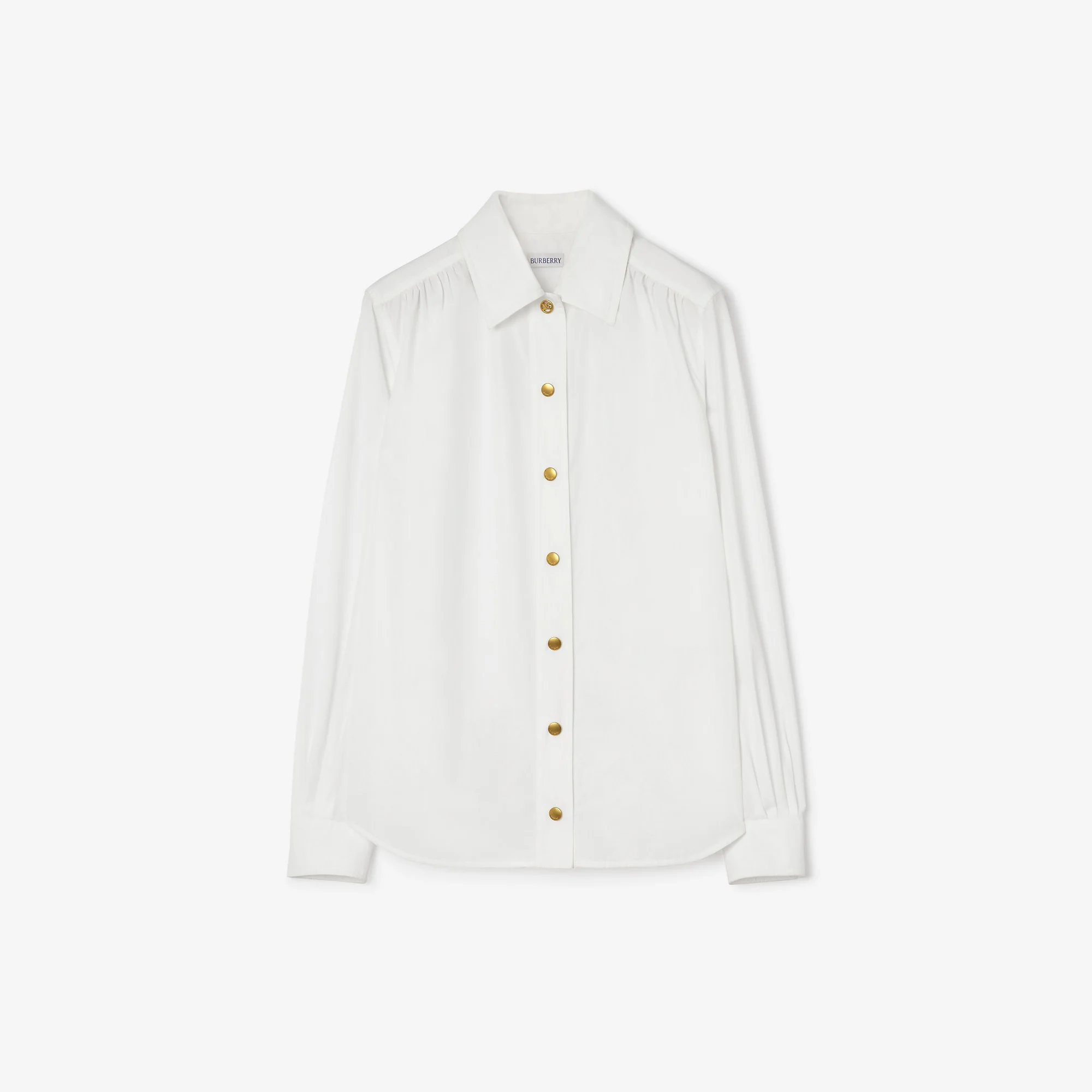 Cotton Poplin Blouse - 1