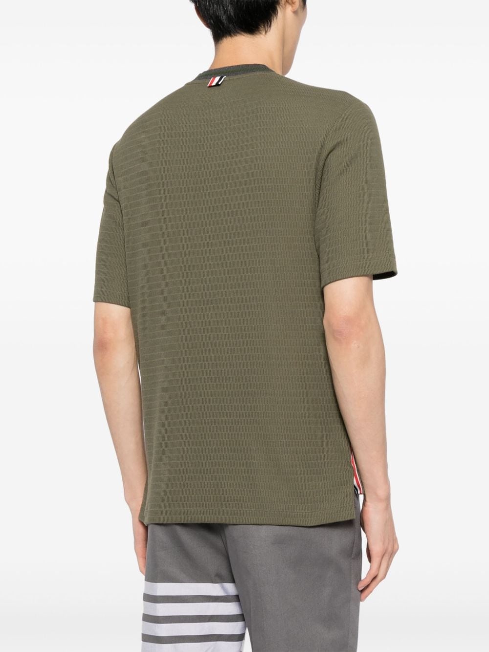 Pointelle cotton tee - 4