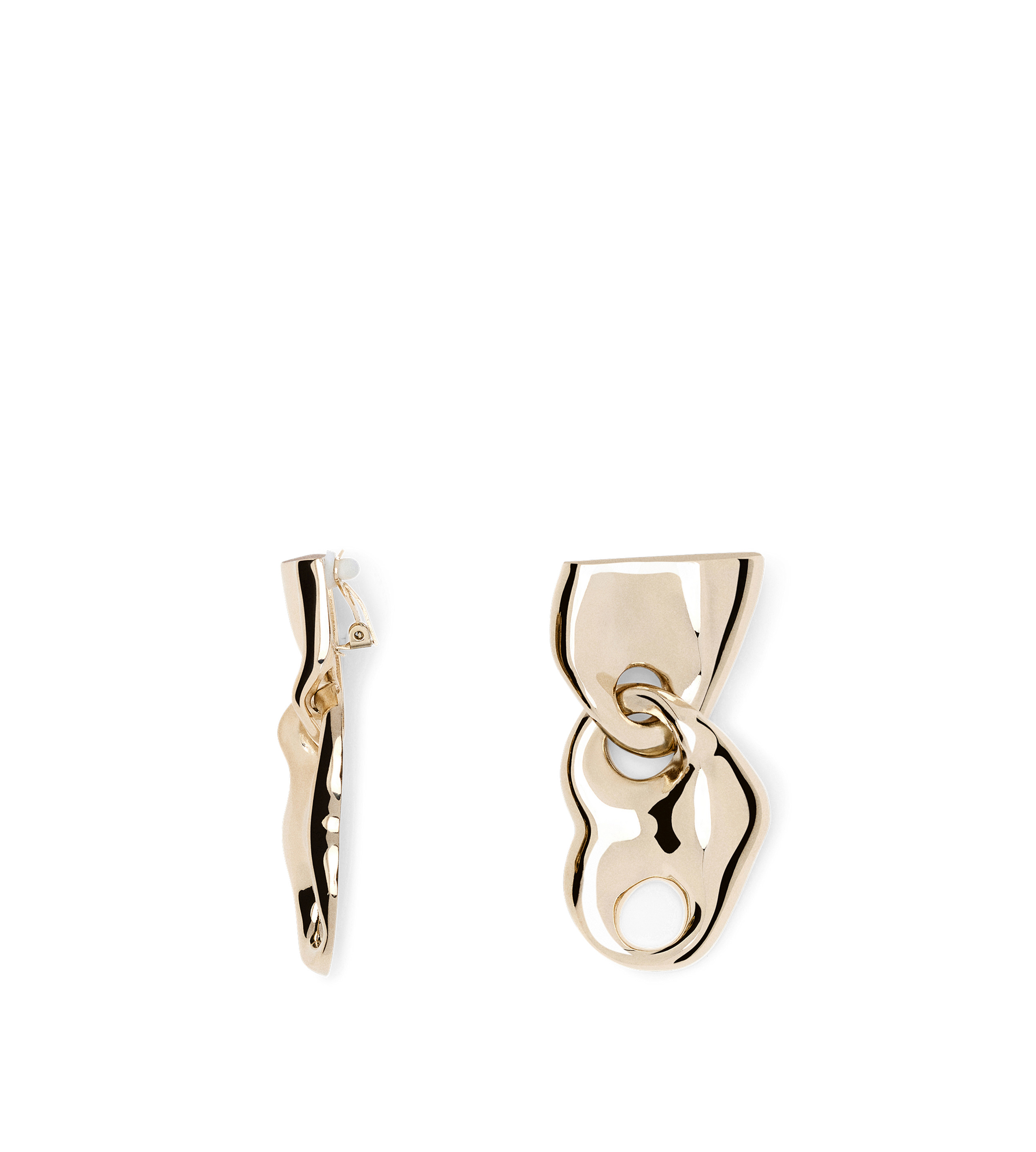 BRASS AMOR EARRINGS - 2