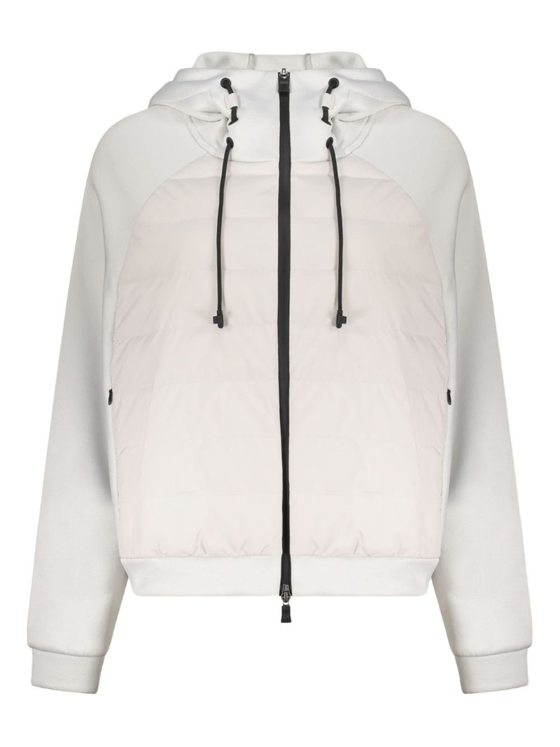 padded-panel hooded jacket 1