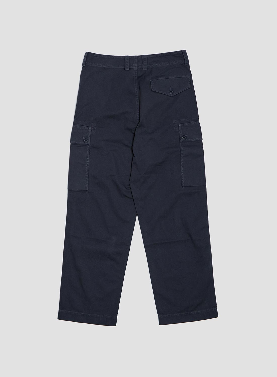 Dutch Pant Cotton Twill in Black Navy - 6