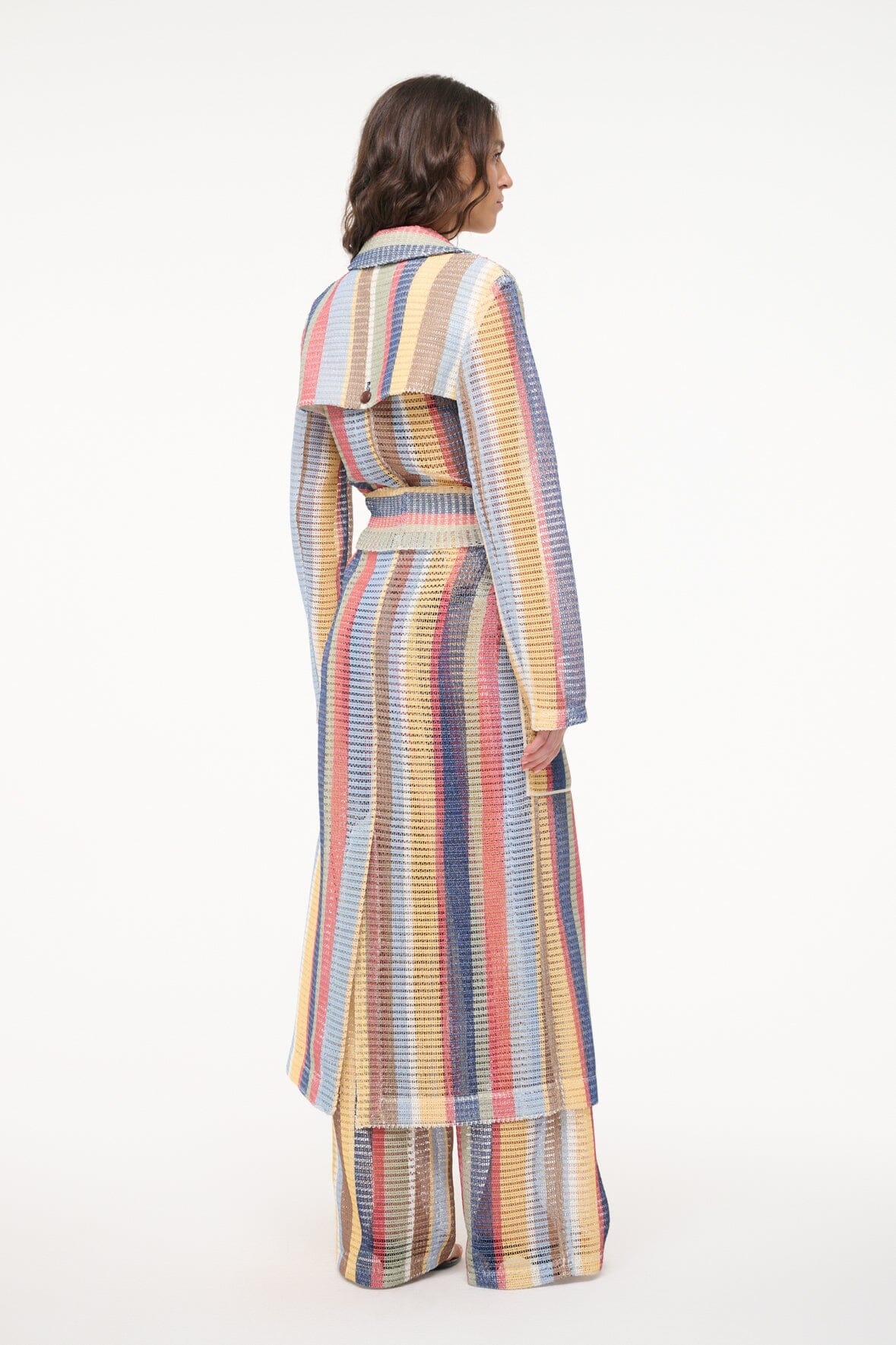 STAUD FREDDIE TRENCH MARKET STRIPE - 5