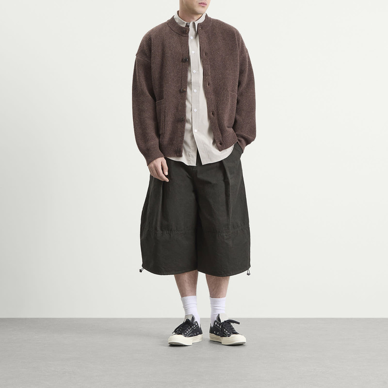 FrizmWORKS FrizmWORKS Heavy Wool Round Cardigan outlook
