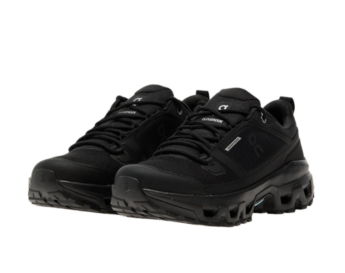 On Running Cloudrock Low Waterproof 'Triple Black' 3MF10251043 - 4