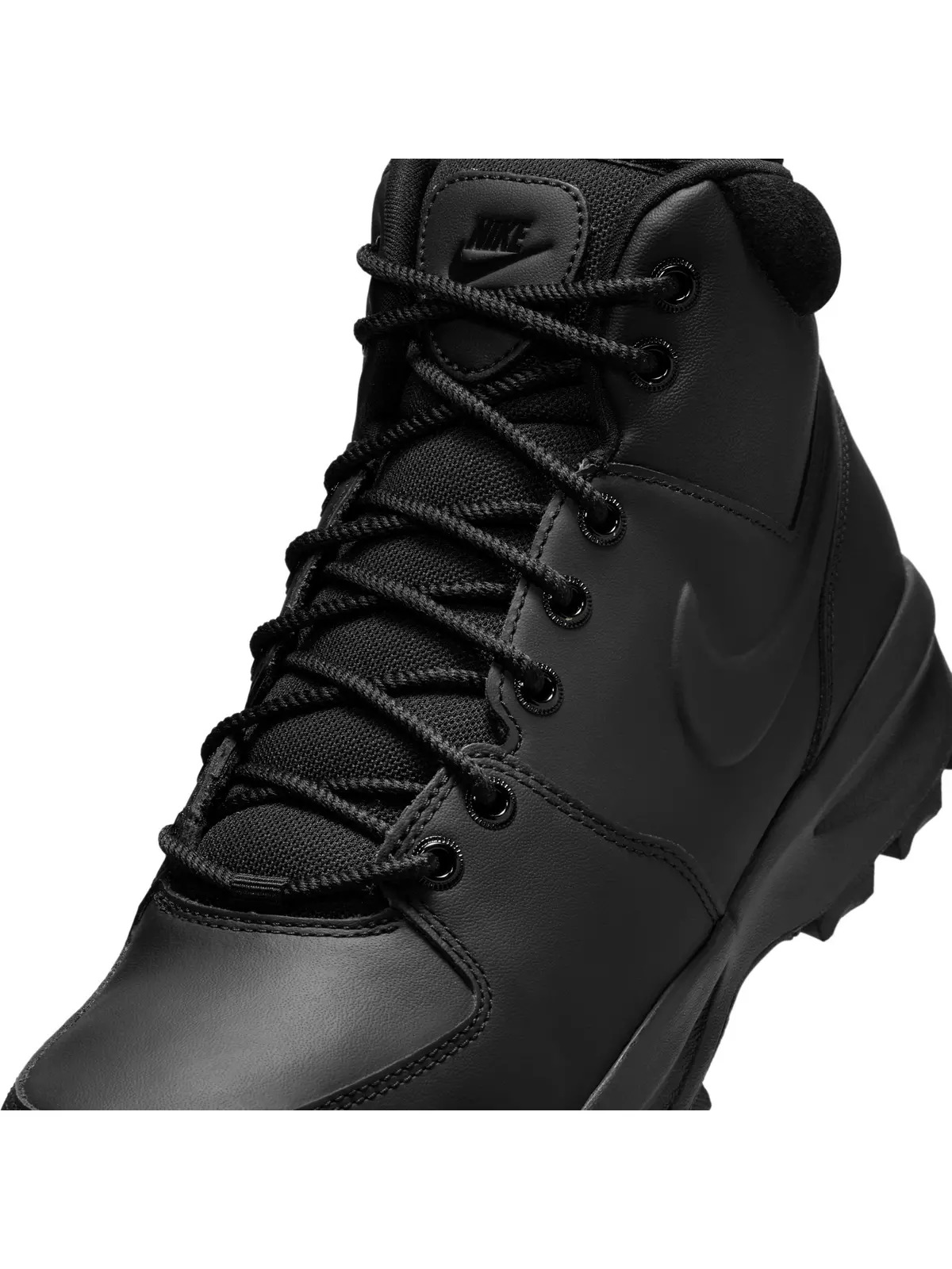 Manoa Leather "Black/Black/Black" Men's Boot - 7
