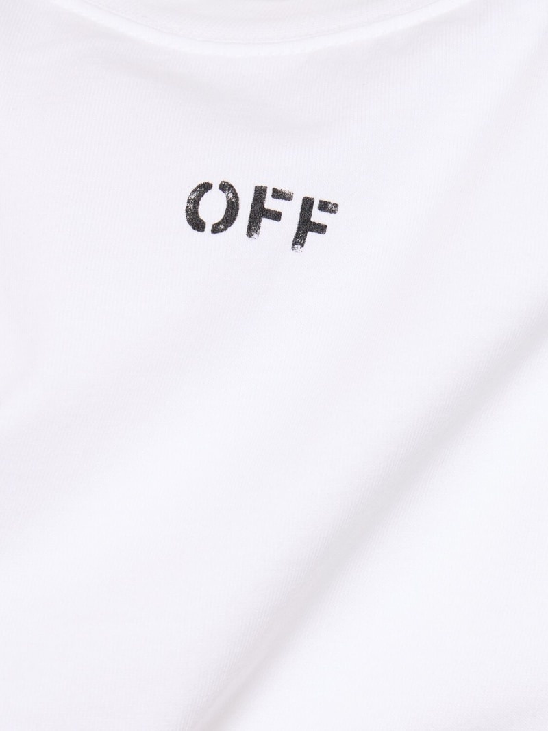 Off Stamp cotton t-shirt - 4