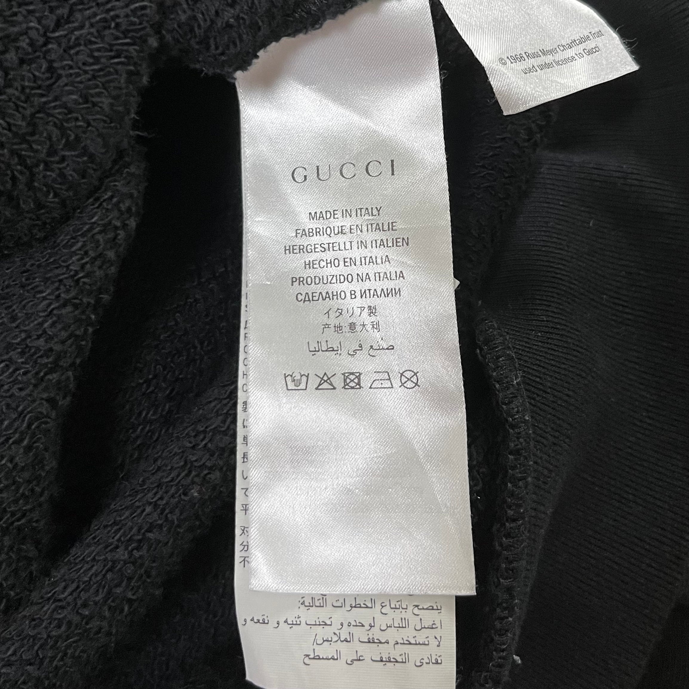 GUCCI Fall Winter 2018 Pussycat Zip Detail Sweatshirt - 5