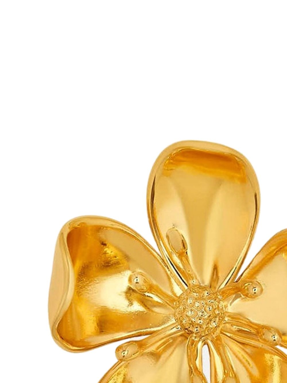 flower-detailing earrings - 2