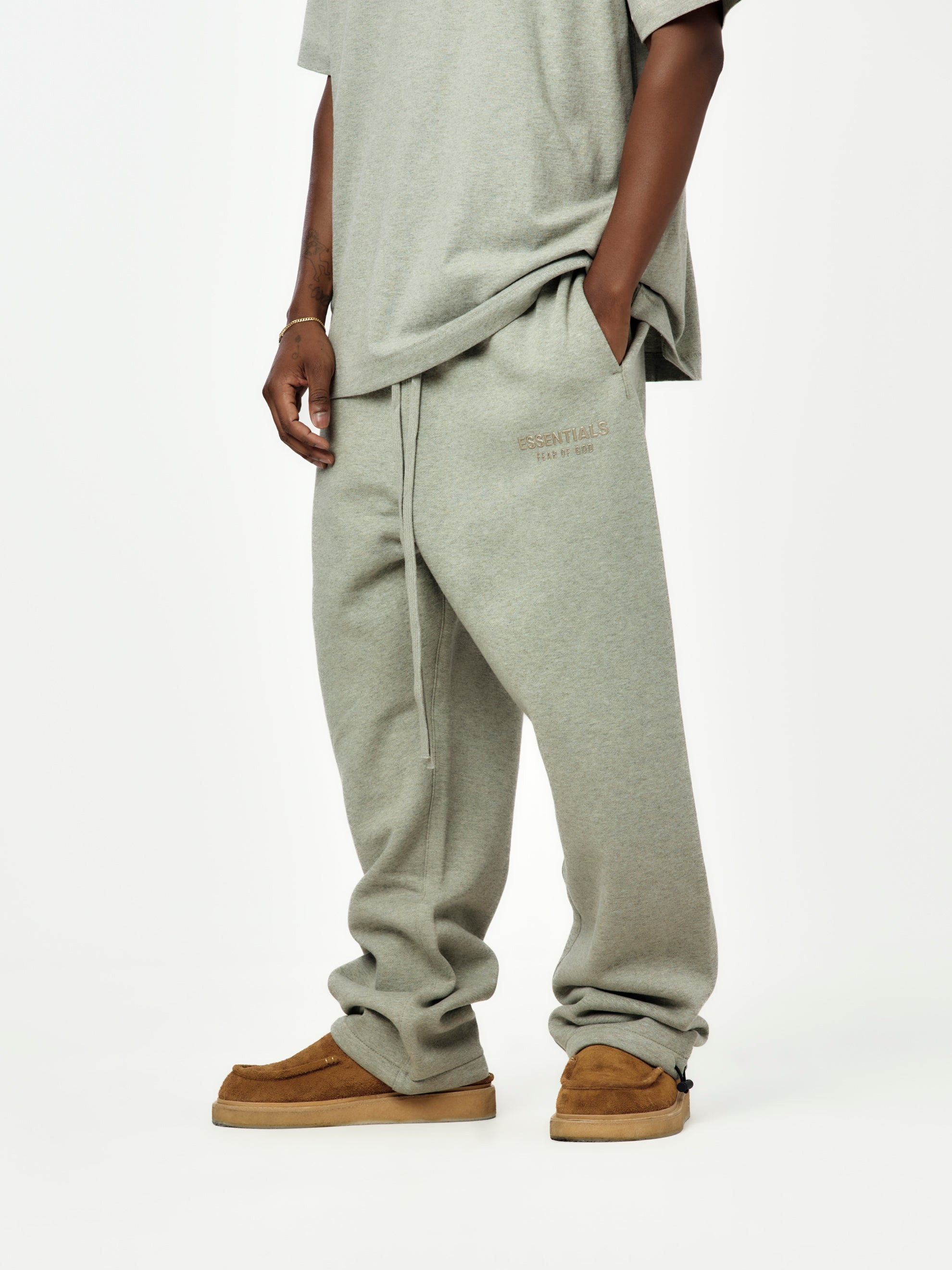 RELAXED FLEECE SWEATPANT (CONCRETE) - 2
