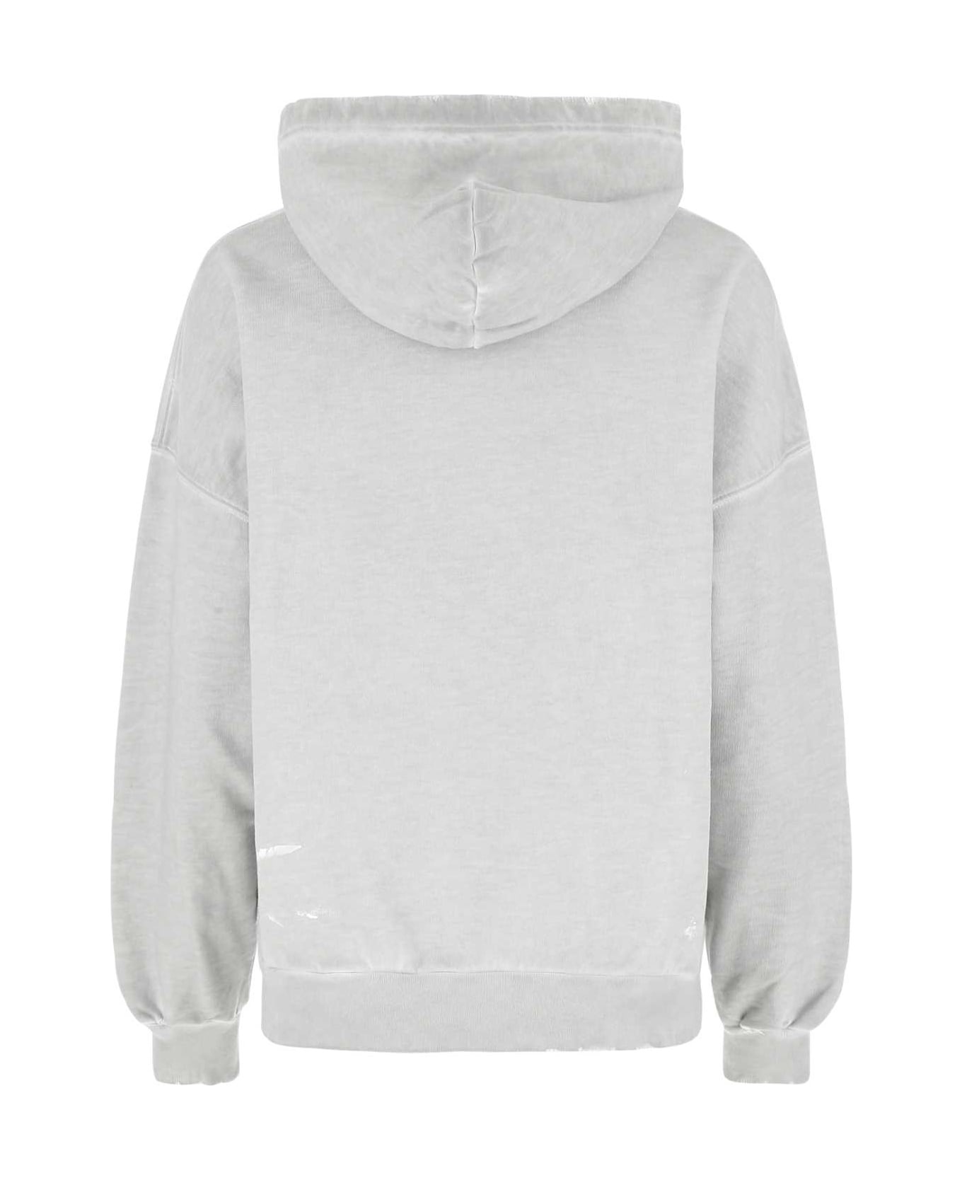 Grey Cotton Oversize Sweatshirt - 2