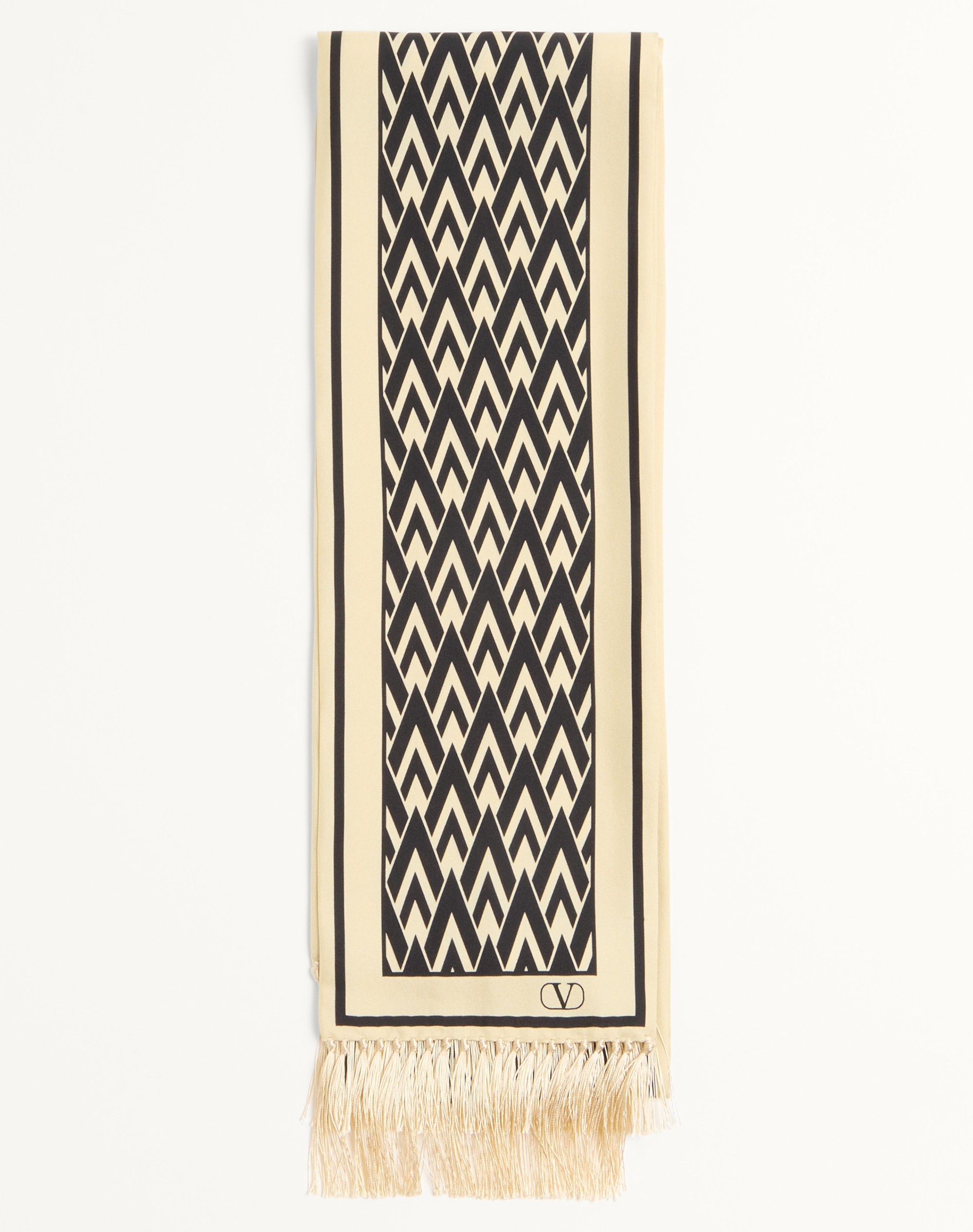 TOUTE LA V SILK BANDEAU SCARF - 3