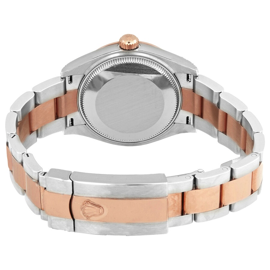Rolex Datejust 31 Mother of Pearl Diamond Dial Automatic Ladies Steel and 18kt Everose Gold Oyster W - 3