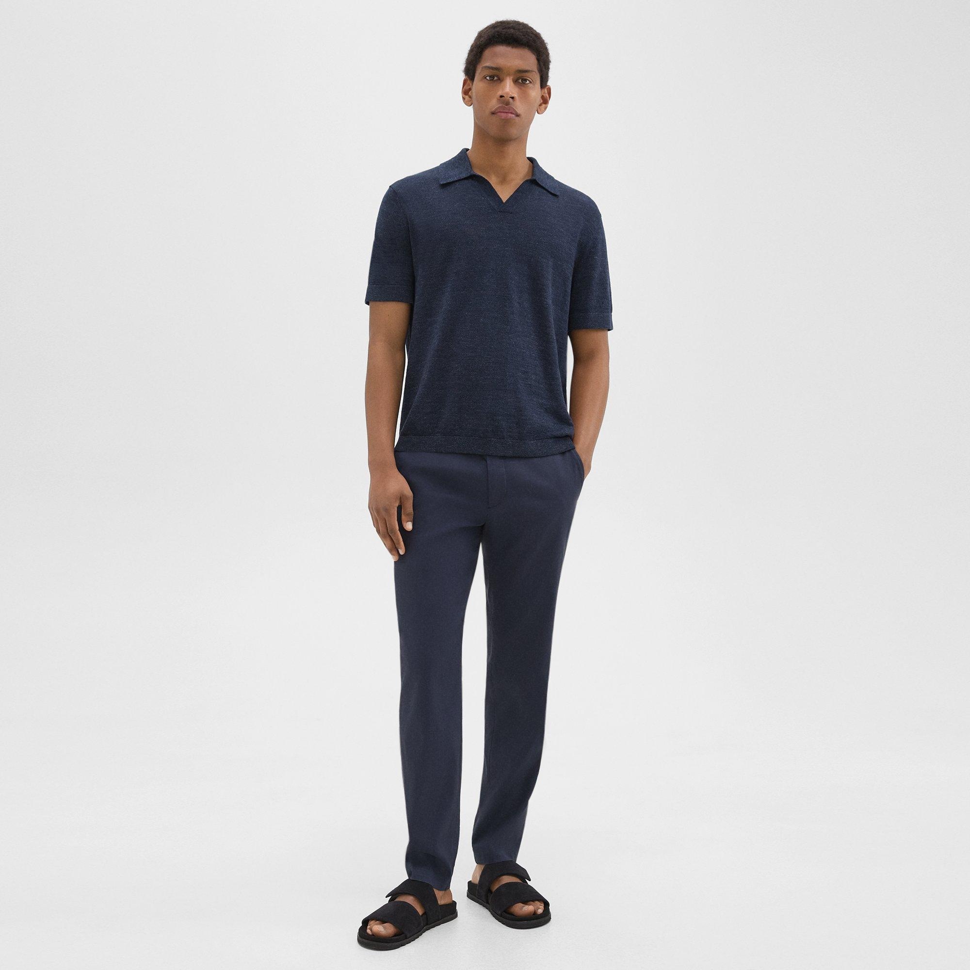 Brenan Polo Shirt in Cotton-Linen - 6