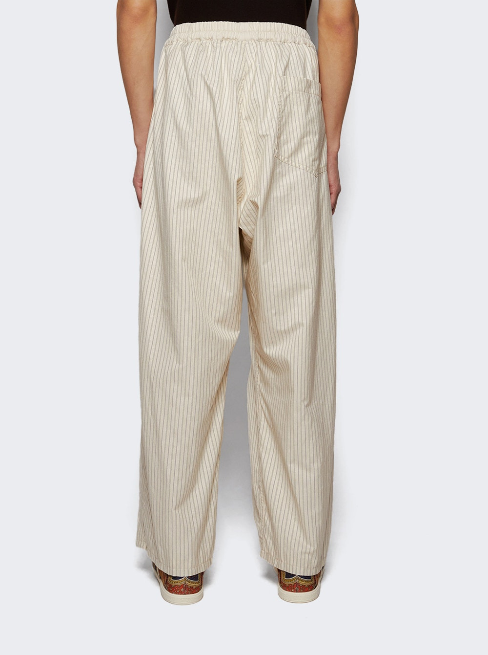 Pants Ecru And Black - 4