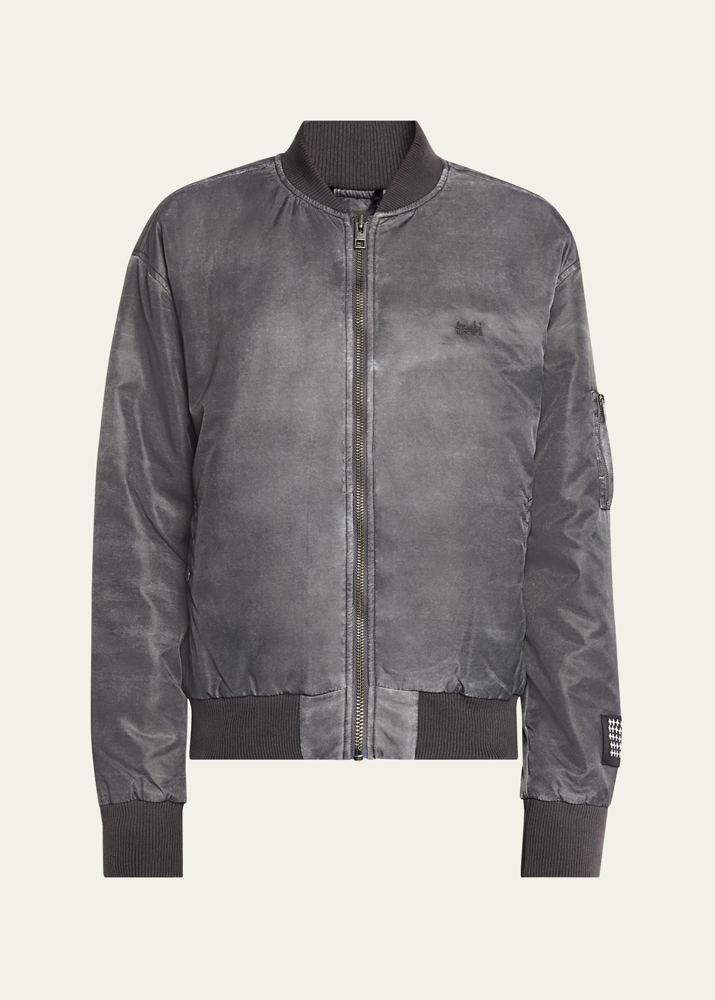 Men's Overdyed Royalty Bomber Jacket - 1