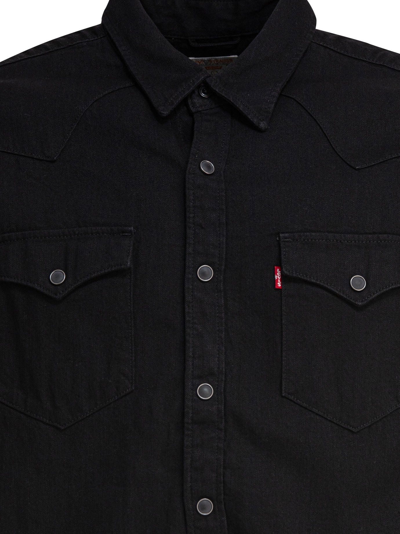 Levi's Barstow Western Standard - Marble Black Denim Rinse - 3